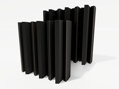 2 Pack — Acoustic Diffuser | 2D Diff | Reflection - Diffusion - Absorption - Soundproofing | Wall Ar (Category: Musical Instruments) located in Singapore. Submitted by thecommongoods.sg (Listing ID 1431420134, Image 1). Description: 2 Pack — Acoustic Diffuser | 2D Diff | Reflection - Diffusion - Absorption - Soundproofing | Wall Art Panel | Color Plates: (Black, ARTO (150mm)) ACOUSTIC SOLUTION: Improve the acoustics of your room with our high qua