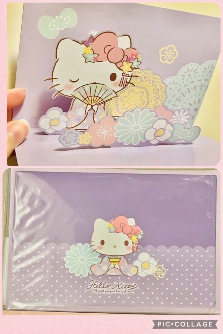 最後 1 張‼️現貨 💌 立體心意卡賀卡 正版 SANRIO 和風和服👘HELLO KITTY公仔 生日卡 結婚卡 示愛卡 母親節卡 情人節卡 心意咭 BB百日宴生日卡 結婚卡聖誕卡 求婚祝福賀 萬用卡 感謝咭 珍藏收藏 Birthday Christmas Greetings Weddings Valentines Gift card （分類：文具及工藝 - 節日佈置及裝飾）位於 Hong Kong。 由 swroom 提交（商品編號 1431532914，圖片 1）。簡介： 🚚 🎁 只限郵寄運送 🎁 ▫️▫️商品詳情▫️▫️ 💝 $55 張 ，全新 ❣️ 節日銷情迅速請早訂購售完即止❣️ 🛍更多最新禮品玩具 follow us ： carousell.com/swroom ▫️▫️購買付款詳情 ▫️▫️ 📥 請 INBOX PM下單購買須提供以下資料 ： 1. 選擇付款方式 : PAYME / FPS / ALIPAYHK 2. 選擇郵寄方式： 📮 $5 up 本地