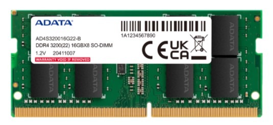 Adata Premier Notebook D4 3200MHz 16GB