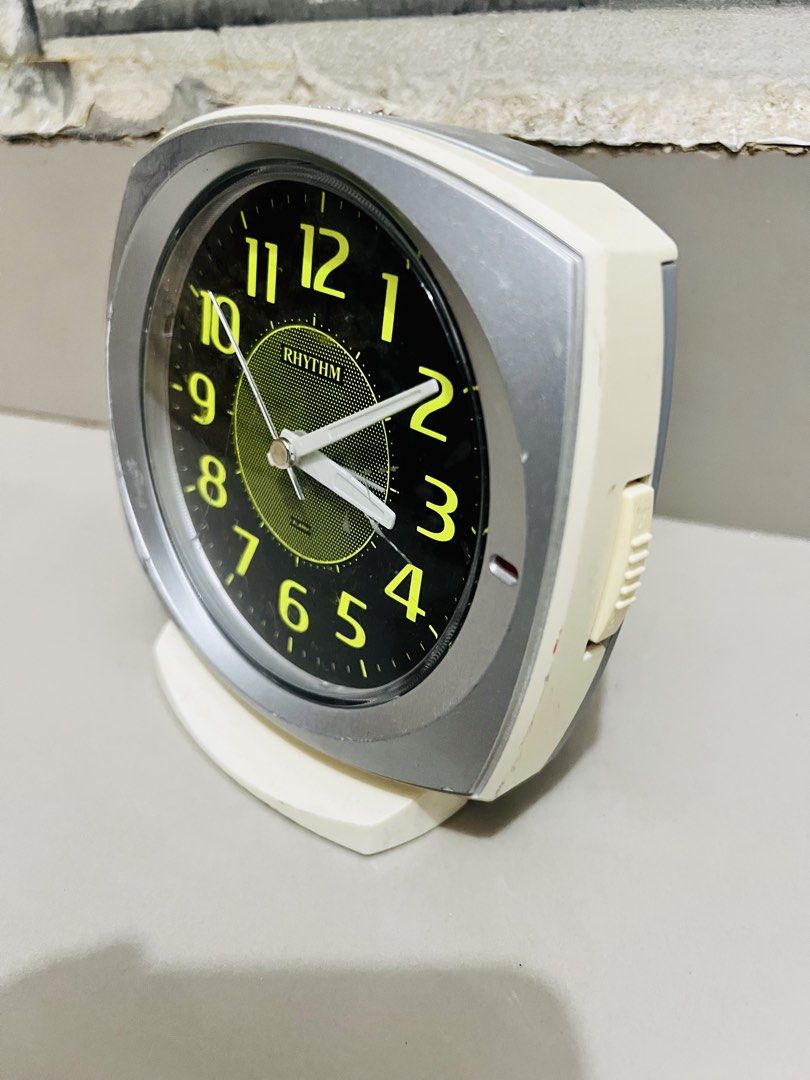 Affordable Rhythm Big Alarm Clock 😍👌 (Category: Clocks) located in Malolos. Submitted by afford.japan (Listing ID 1431481021, Image 3). Description: Affordable Rhythm Big Alarm Clock 😍👌.