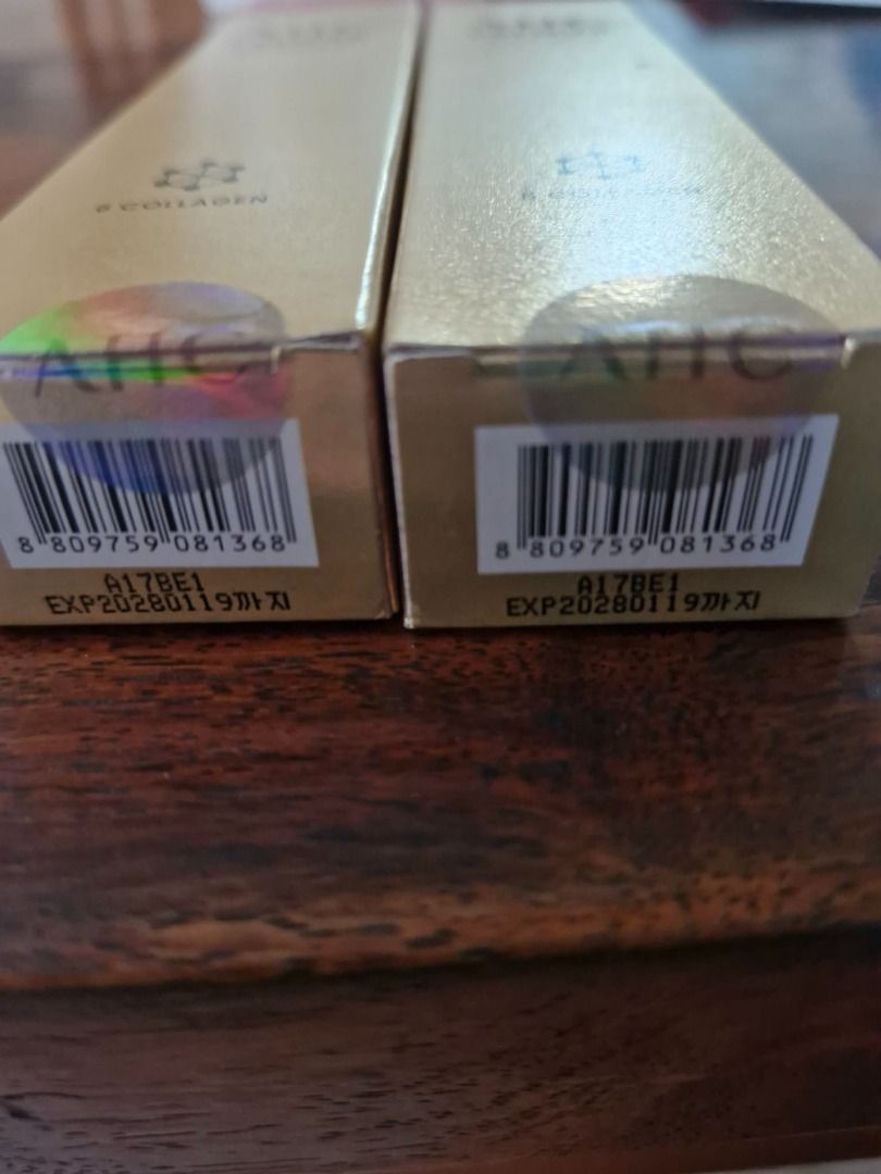 AHC Premier Ampoule in Eye Cream (Category: Face Care) located in Paranaque City. Submitted by jb186 (Listing ID 1431502394, Image 3). Description: - AHC Premier Ampoule in Eye Cream - Contains 6 types of collagen - Volume: 40 ml / 1.35 fl. oz. - Expiration Date: 20280119 - Made in Korea 500 per piece. Brand new. Expiry 2028-01-19. No to trade. No to lowball..