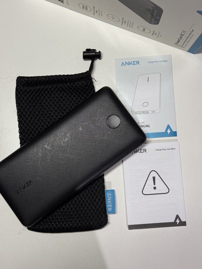 Anker Powercore III 20k Power bank (Category: Chargers) located in Manila. Submitted by tigris. (Listing ID 1431379846, Image 3). Description: - Anker PowerCore III 20K Power bank - Lightweight and portable design - Includes original box, carry pouch and user manuals - Comes with a protective pouch - Perfect for travel or everyday use ⚡ Features •Fast charging for phones, tablets, and accessories •USB-C Power Delivery for newer devices •Can recha