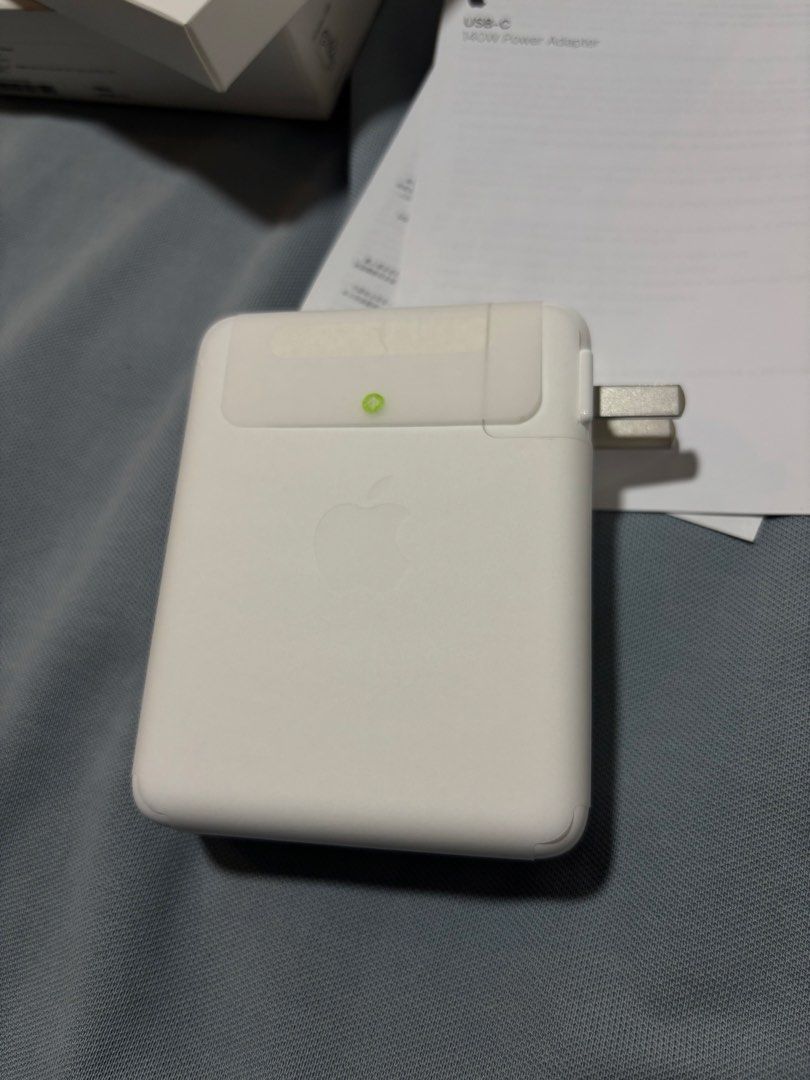 Apple 140W Power Adapter (USB-C) (Category: Laptops & Notebooks) located in Quezon City. Submitted by _gianfrey (Listing ID 1431518103, Image 3). Description: 100% Authentic. Can pass as brand new. Only opened for testing. Nego Rfs: extra adapter.