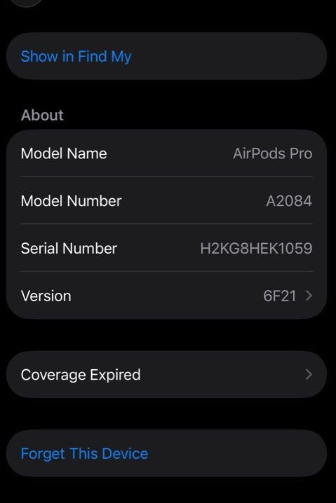 Apple AirPods Pro424040457695416321