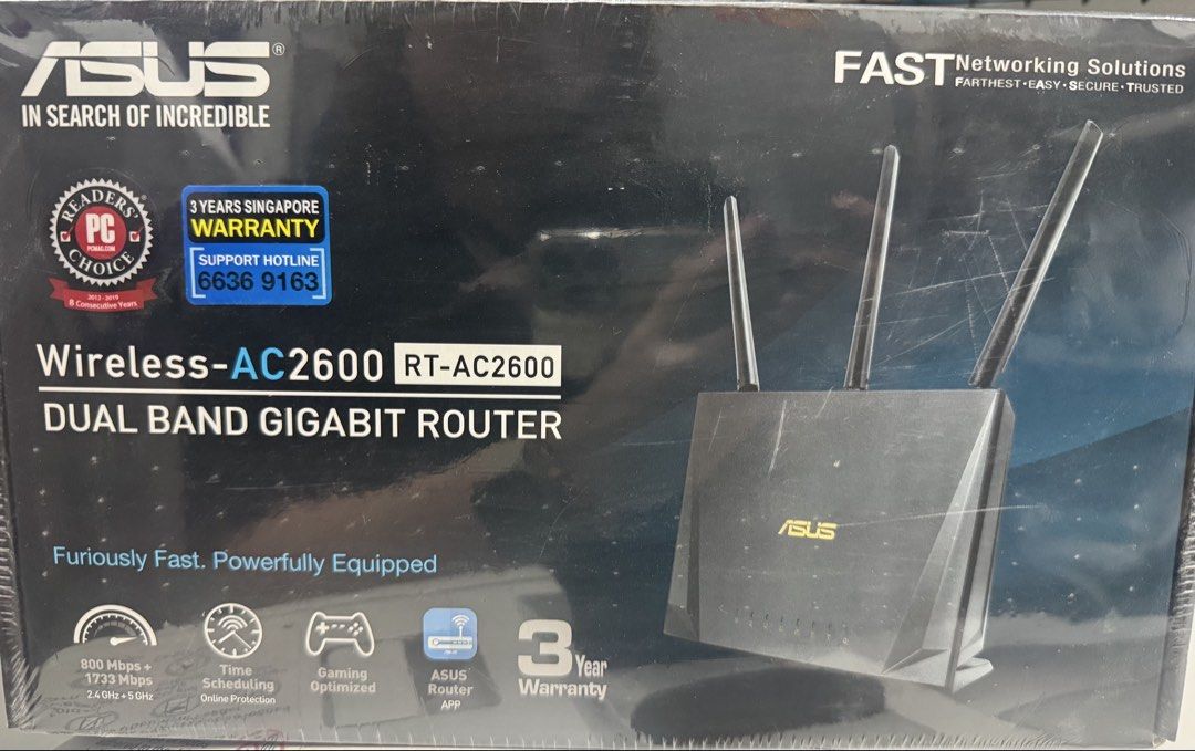 ASUS RT-AC2600 Wireless Dual Band Gigabit Router