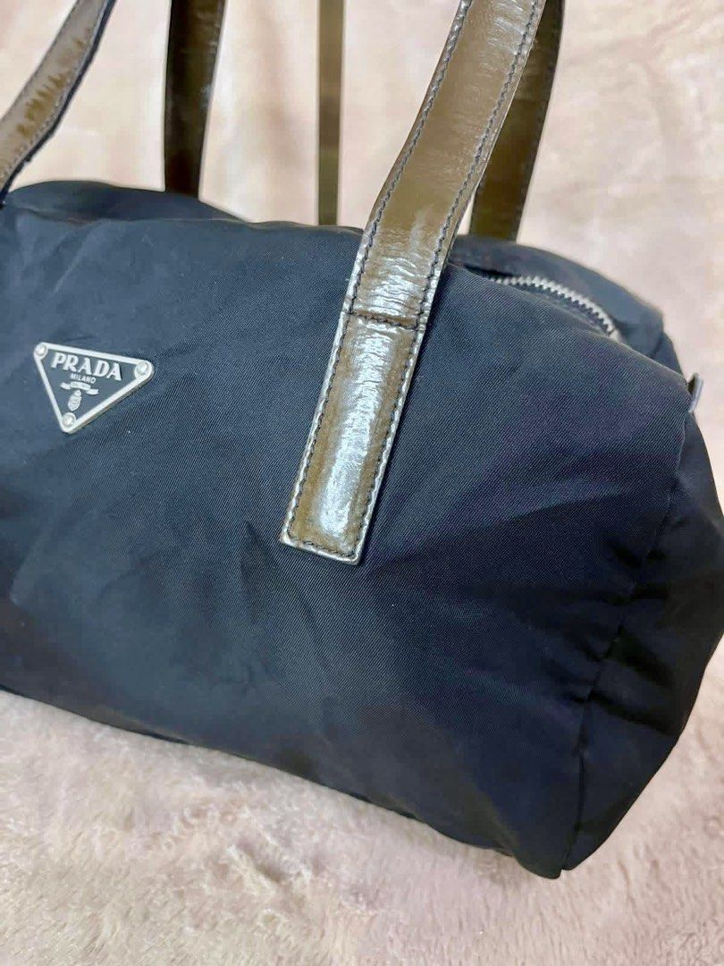 Authentic Prada Nylon Boston Bag 🖤 (Category: Luxury Bags & Wallets) located in Manila. Submitted by luxurycollectionhouse (Listing ID 1431440328, Image 2). Description: .