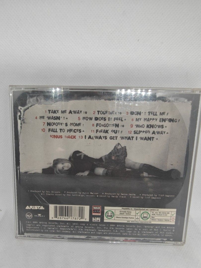 AVRIL LAVIGNE- UNDER MY SKIN (Category: CDs & DVDs) located in Manila. Submitted by musiccdshopnew (Listing ID 1431422730, Image 2). Description: .
