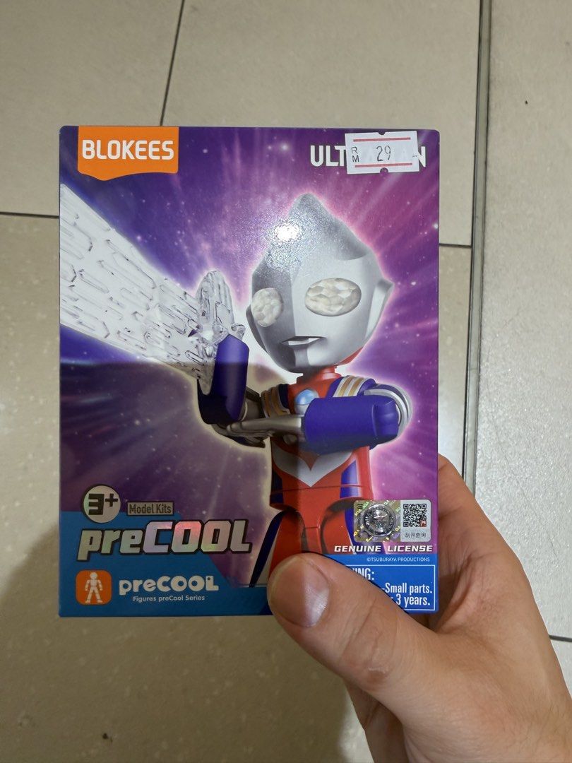 Blokee Ultraman Tiga (Category: Lego & Building Sets) located in Singapore. Submitted by zt.77 (Listing ID 1431484498, Image 1). Description: - All prices are FIX, even with multiple -No nego and NO trade -50% deposit to reserve for self collection -No deposit no self pick -Price as stated -Brand New and sealed -Box condition as stated and show - Dealing at my block ONLY 640833 -$5.50 additional Qexpress delivery -With effect of 18 Nov 2024, smar
