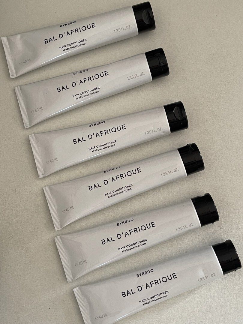 Byredo & Le Labo minis (Category: Bath) located in Santa Rosa. Submitted by gracesther1217 (Listing ID 1431446163, Image 1). Description: Hello! I couldn’t retrieve my old carousell acct anymore :( PLEASE READ AND UNDERSTAND Selling these: 6 - Byredo Bal d Afrique 40ml Hair Conditioner 3 - Byredo Bal d Afrique 70ml Body Wash 5 - Le Labo Hinoki Sesame 50ml Body Wash [ UPDATE: sold 2pcs ] ORIGINAL from CANADA 🍁 Brand new! Unsealed. Never opened! h