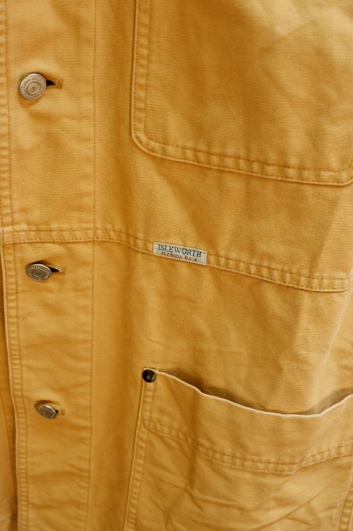 Carhartt Chore Jacket alternative Isleworth Workwear Jacket (Category: Coats, Jackets and Outerwear) located in Malolos. Submitted by tosellforkeeps (Listing ID 1431403972, Image 3). Description: For sale! Isleworth Workwear Jacket Carhartt Chore Jacket alternative! - In good condition some color fadings material is just as good as actual Carhartt jackets imo - Large on tag 25" x 28.5" - 1.2k + sf negotiable, thanks!.