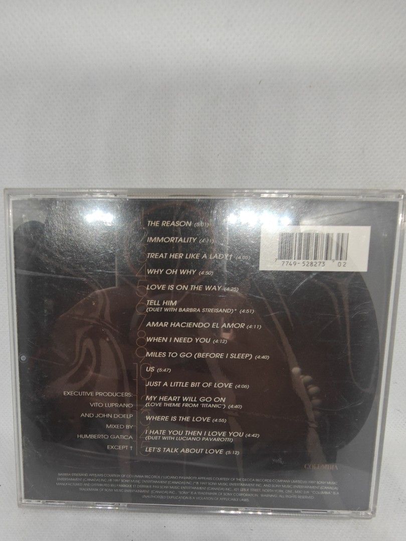 CELINE DION- LETS TALK ABOUT LOVE (Category: CDs & DVDs) located in Manila. Submitted by musiccdshopnew (Listing ID 1431425630, Image 2). Description: .