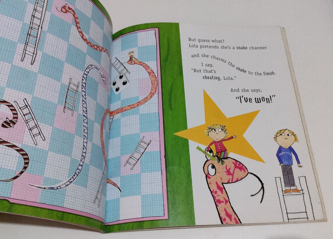 Charlie and Lola I've Won! (Category: Children's Books) located in Manila. Submitted by kidzbp (Listing ID 1431553627, Image 2). Description: Charlie and Lola by Lauren Child paperback, good condition.
