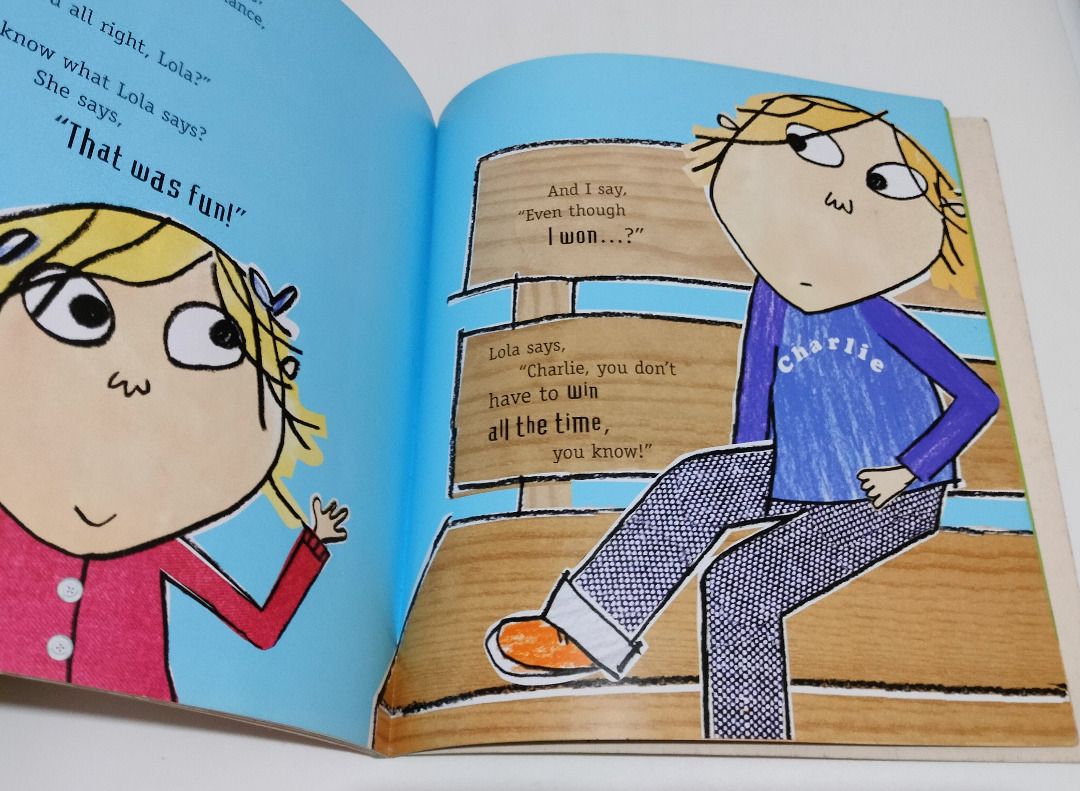 Charlie and Lola I've Won! (Category: Children's Books) located in Manila. Submitted by kidzbp (Listing ID 1431553627, Image 3). Description: Charlie and Lola by Lauren Child paperback, good condition.