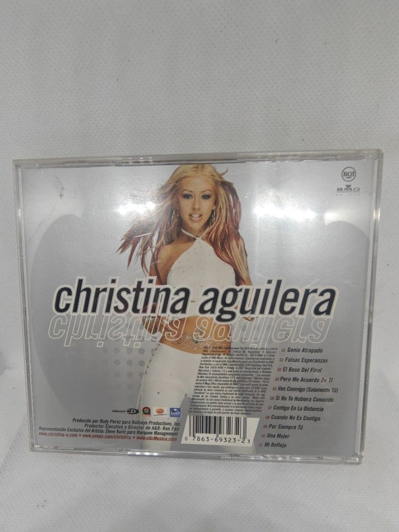 CHRISTINA AGUILERA- MI REFLEJO (Category: CDs & DVDs) located in Manila. Submitted by musiccdshopnew (Listing ID 1431390025, Image 2). Description: .