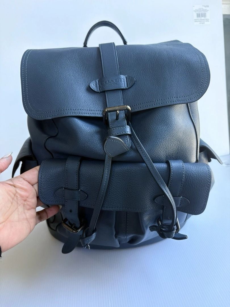 Coach Hudson Backpack (Leather, Original) Teal Blue (Category: Luxury Bags & Wallets) located in Caloocan City. Submitted by pure.supremo1101 (Listing ID 1431466449, Image 3). Description: Wantusawa check, balik mo pag may isang damage. Videocall okay Cash or Bank Transfer PLEASE OFFER, para mabilis po. I'm selling rush for medical expenses & emergency funds also. Unit & pricetag only (wala ng box & receipt) Quezon City.