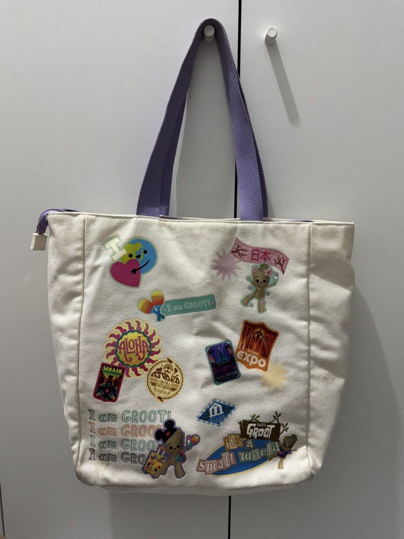 Disney Groot Canvas Tote Bag (Category: Tote Bags) located in Quezon City. Submitted by krstnirishy (Listing ID 1431538735, Image 2). Description: .