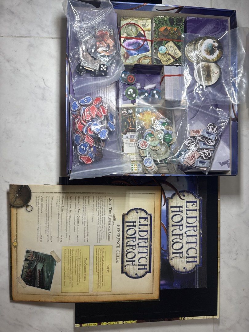 Eldritch Horror Board Game, Hobbies & Toys, Toys & Games on Carousell