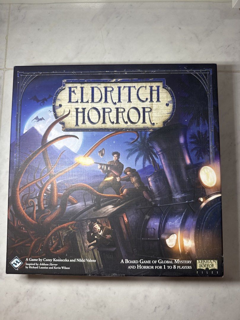 Eldritch Horror Board Game, Hobbies & Toys, Toys & Games on Carousell