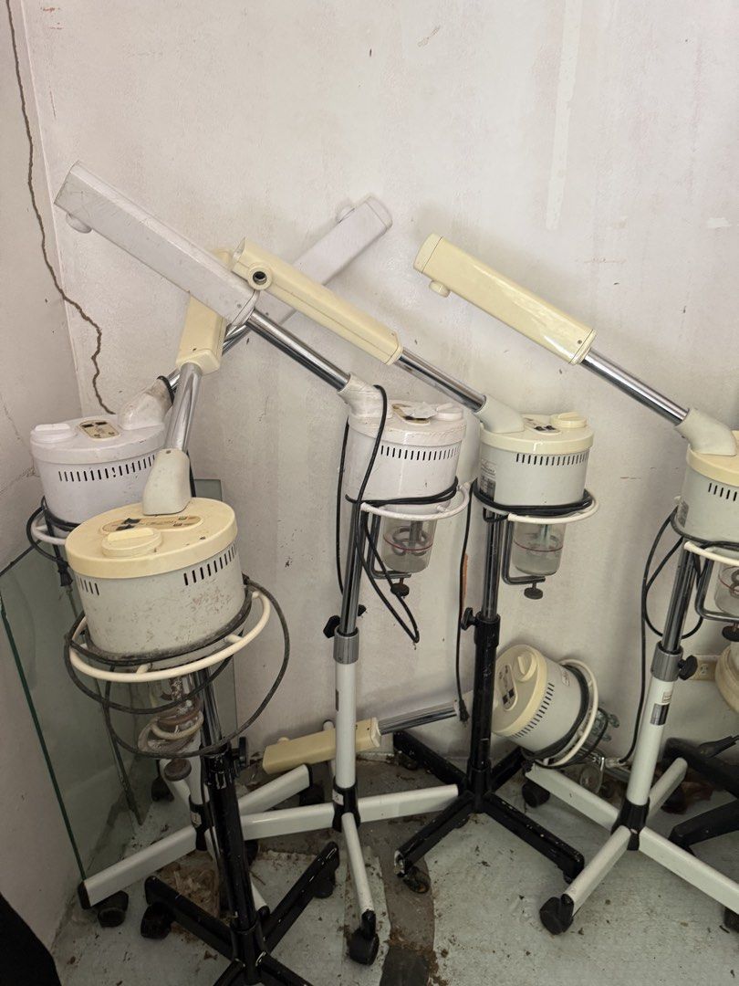 FACIAL STEAMER TAKE ALL (Category: Medical Supplies & Tools) located in Pasig City. Submitted by stringkits (Listing ID 1431387508, Image 1). Description: PULLED OUT UNITS FROM SPA STOCKED IN THE STORAGE SINCE 2019 PANDEMIC USED, some working , some for parts TAKE ALL SERVICE CENTER IS AVAILABLE WITH FEE LOCATION PIN: SUN VALLEY ESTATES COGEO .