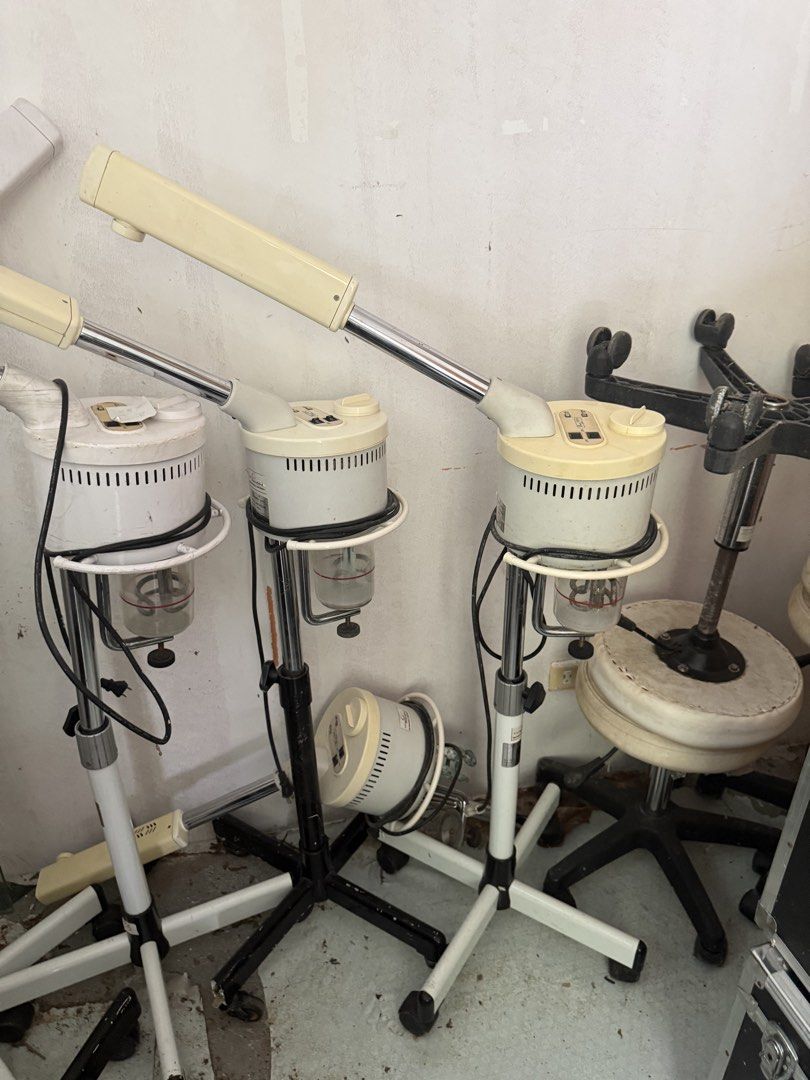 FACIAL STEAMER TAKE ALL (Category: Medical Supplies & Tools) located in Pasig City. Submitted by stringkits (Listing ID 1431387508, Image 2). Description: PULLED OUT UNITS FROM SPA STOCKED IN THE STORAGE SINCE 2019 PANDEMIC USED, some working , some for parts TAKE ALL SERVICE CENTER IS AVAILABLE WITH FEE LOCATION PIN: SUN VALLEY ESTATES COGEO .