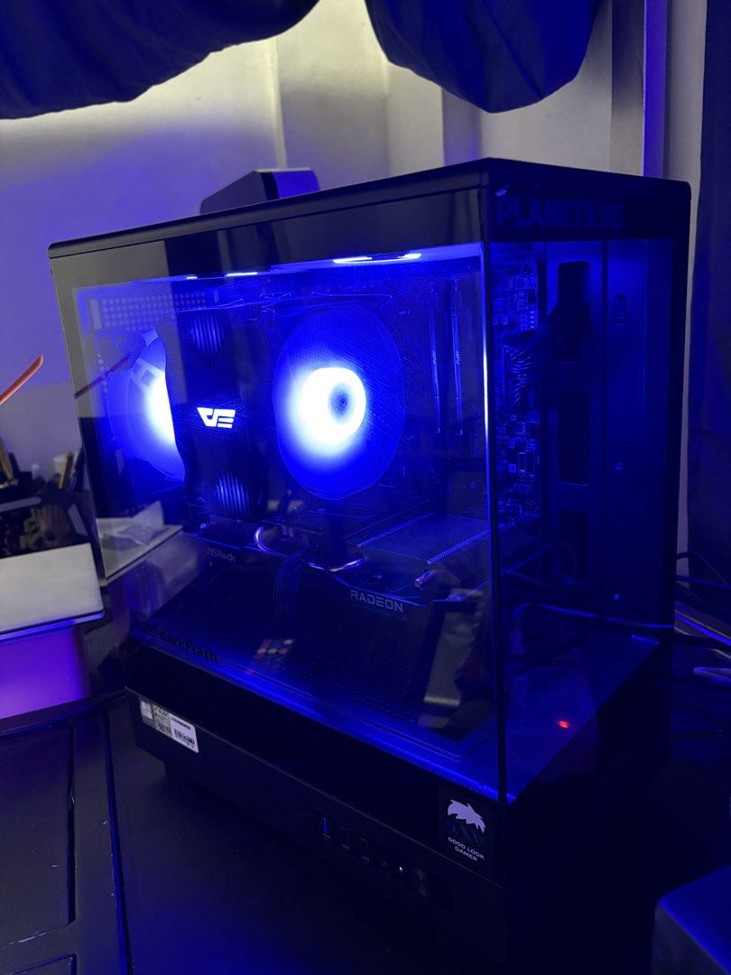 Gaming PC AMD Ryzen 7 5700X RX 6600 (Category: Desktops) located in Manila. Submitted by marksteven83446 (Listing ID 1431408208, Image 3). Description: SYSTEM UNIT ONLY. CPU - AMD Ryzen 7 5700X GPU - RX6600 8GB ASROCK Challenger SSD - 1 TB NVME Kingston RAM - 2 x 16 GB KINGSTON FURY BEAST 3200 Mhz PSU - ACER 750W 80+ Bronze CASE - Darkflash DB330M M-ATX Black FANS - Inplay Ice Tower CPU Cooler - Darkflash Darkair Plus Cooler OS - Windows 11 Pro L