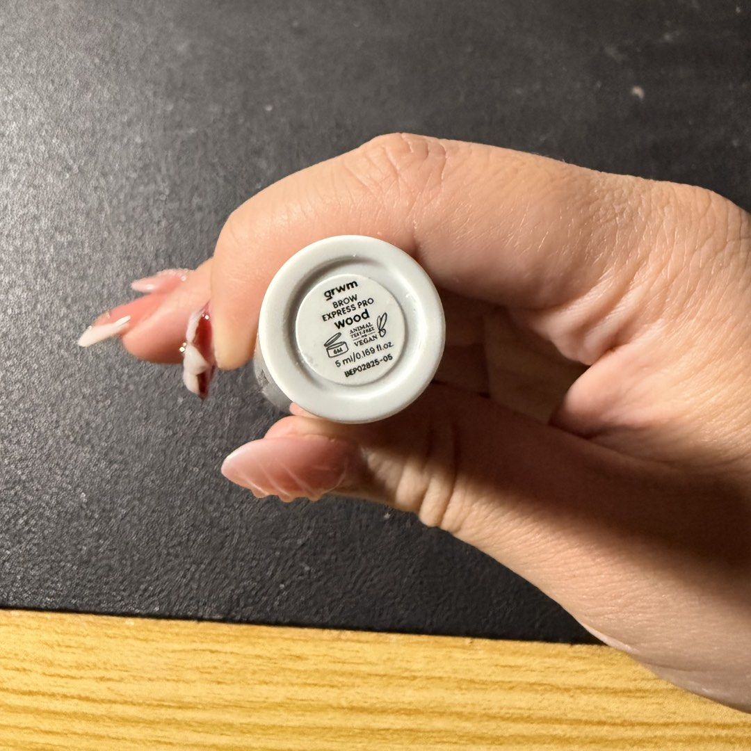 GRWM Cosmetics Brow Express Pro - Wood (Category: Makeup) located in Dasmarinas. Submitted by dockyyy (Listing ID 1431496726, Image 3). Description: RFS: Wrong shade Never used! Just swatched once.