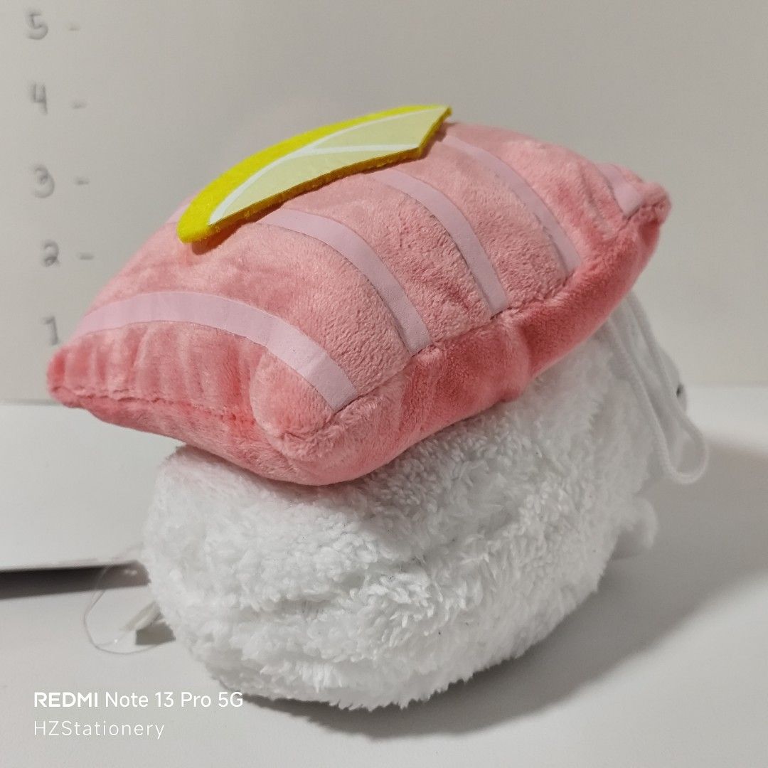 Hello kitty Sushi Roll Plush Keychain (Category: Plushies & Soft Toys) located in Manila. Submitted by hzdeclutterstuffscollectionsph (Listing ID 1431411138, Image 3). Description: ✅items are sold AS IS. ✅NO ISSUE ✅LICENSED ✅with etiketa & tag ✅size: 4-5" long ‼️Buyers are encouraged to check the photos carefully and ask questions before purchasing. NO COD MOP: G•CASH/Cash on Pick up.
