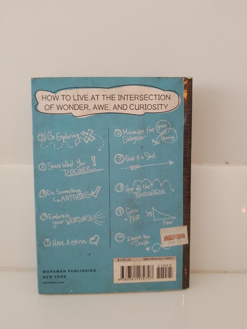 How to Be Interesting by Jessica Hagy (Category: Storybooks) located in Consolacion. Submitted by sure1on2 (Listing ID 1431397139, Image 2). Description: - "How to Be Interesting (In 10 Simple Steps)" by Jessica Hagy - Guides you on how to live a life filled with wonder, awe, and curiosity. - Includes steps like exploring, sharing discoveries, and embracing your unique self. - Published by Workman Publishing, New York..