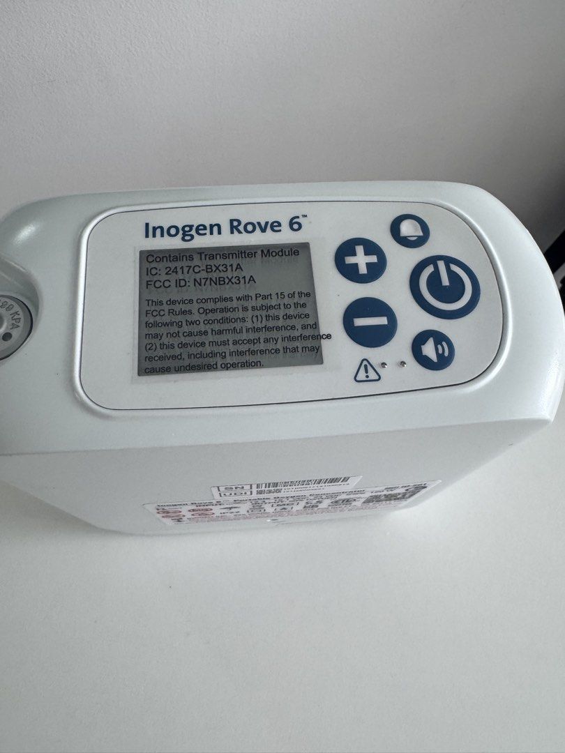 Inogen Rove 6 Portable Oxygen Concentrator, Health & Nutrition, Medical ...