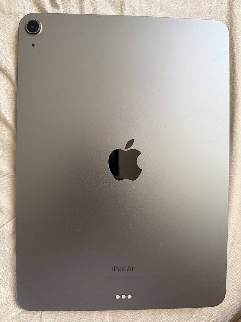 iPad Air 5th Gen Wifi 64gb (Category: iPad) located in Binan City. Submitted by mtmph (Listing ID 1431453598, Image 3). Description: Pre-owned Space Gray With charger, box and documentation Message me for availability Price is slightly negotiable No reply, means not interested Item is in Laguna but meet-up in Metro Manila is possible (for scheduling). See locations below..