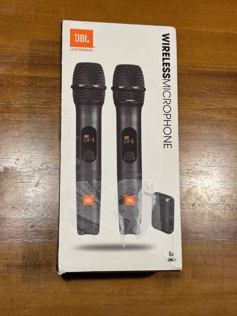 JBL Wireless Microphone Set Black (JBLWM)