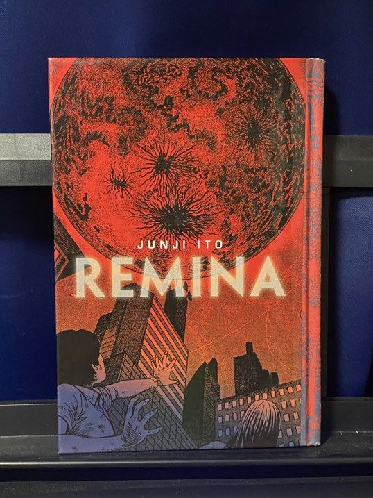 Junji Ito Remina Manga (Hardbound) (Category: Comics & Manga) located in Makati City. Submitted by billikensan (Listing ID 1431557045, Image 1). Description: - Junji Ito's Remina manga - Publisher: VIZ Media - Hardbound hardcover - Like new .