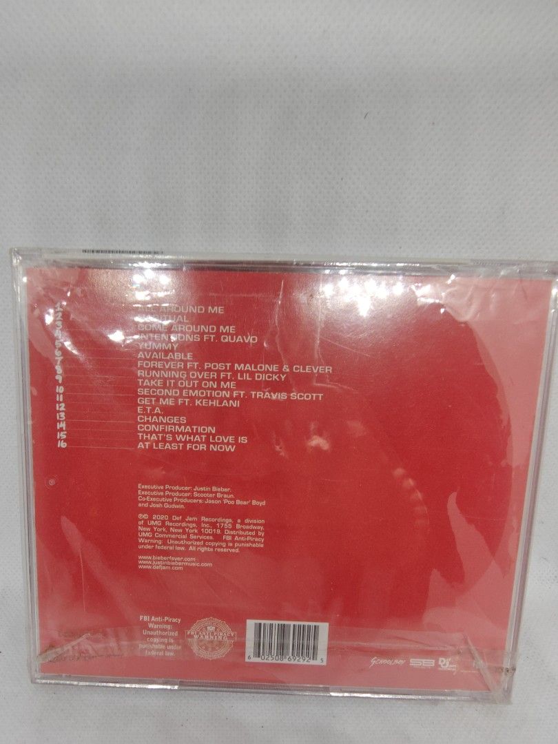 JUSTIN BIEBER- CHANGES (TARGET) (Category: CDs & DVDs) located in Manila. Submitted by musiccdshopnew (Listing ID 1431427752, Image 2). Description: .