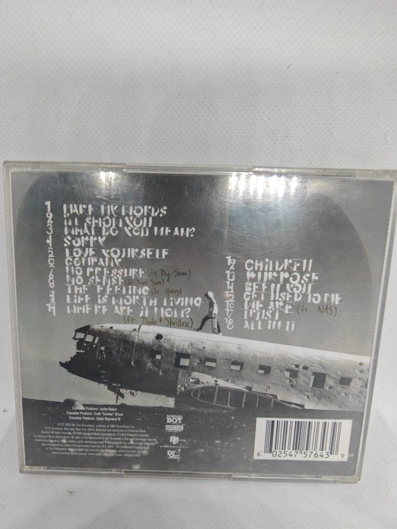 JUSTIN BIEBER- PURPOSE (Category: CDs & DVDs) located in Manila. Submitted by musiccdshopnew (Listing ID 1431423738, Image 2). Description: .