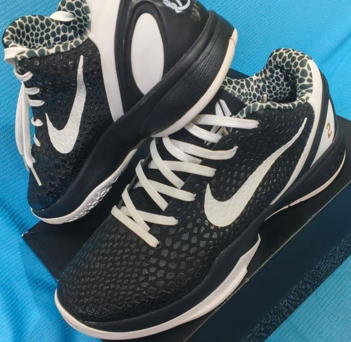 KOBE 6 PROTRO MAMBACITA "GIGI" (Category: Sneakers) located in Caloocan City. Submitted by mikejeffjor (Listing ID 1431436152, Image 1). Description: BRAND NEW. SEND PM FOR DETAILS AND PICS. TY..