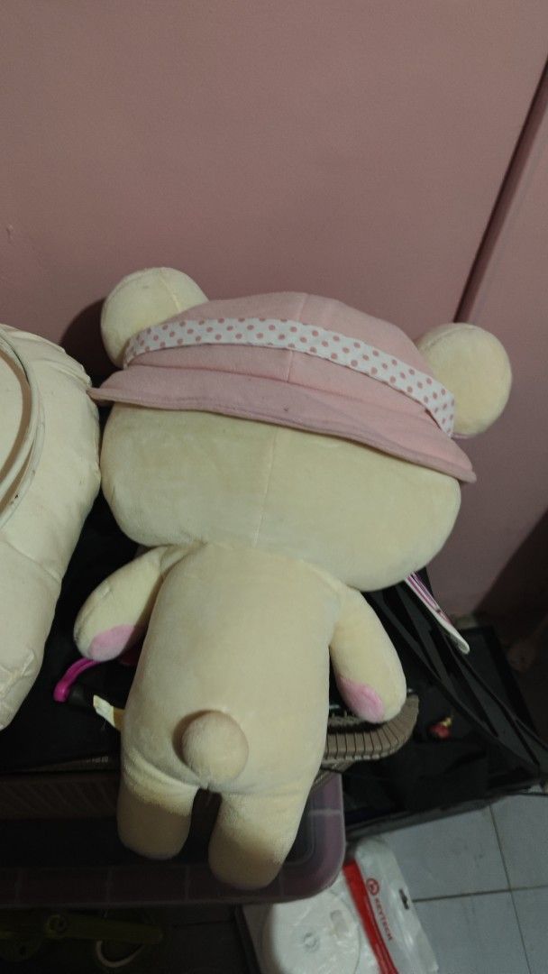 korilakkuma San-X large plushie (Category: Plushies & Soft Toys) located in Bacoor. Submitted by monocoward (Listing ID 1431489985, Image 2). Description: Mop Gcash Mod: Any as long as you book it.