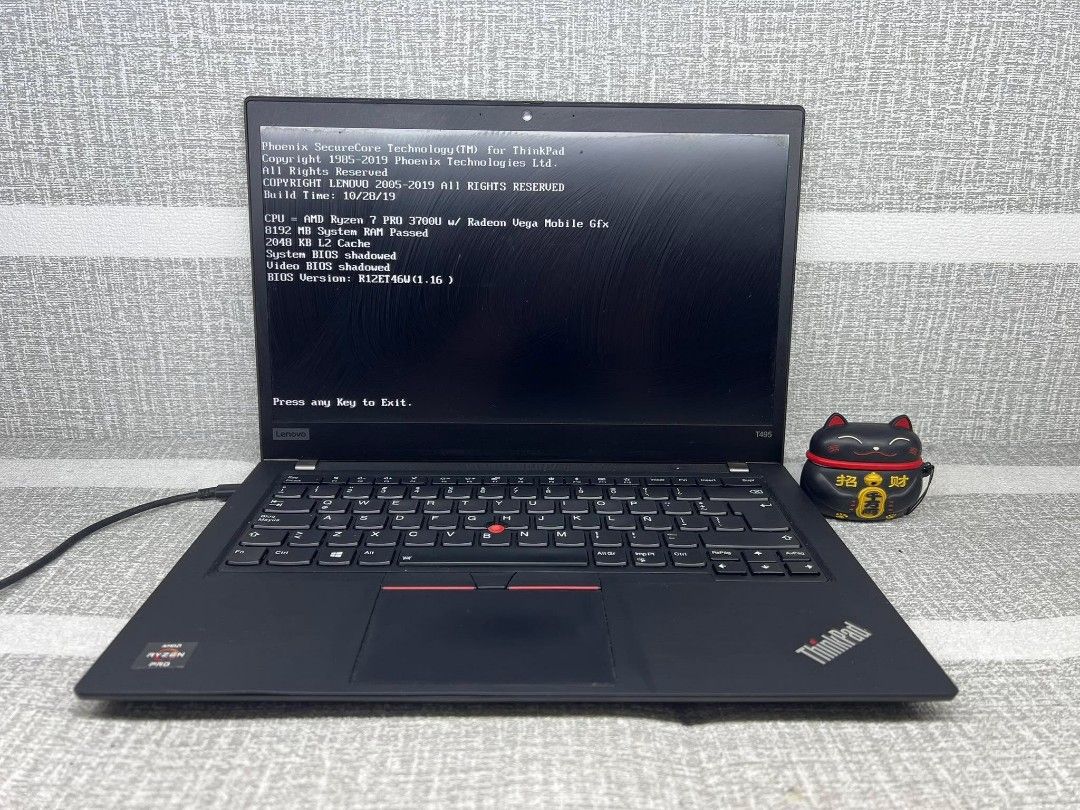 LENOVO T495 RYZEN 7 US VERSION (Category: Laptops & Notebooks) located in Manila. Submitted by lonelyme_1986 (Listing ID 1431566449, Image 1). Description: 🎈•mid gaming Ryzen 7 Pro US version 400pcs onhand 👍Laptop direct supplier#GoodQualityQuaranteedFullyTested with warranty 👉retail price: 15,499 👉wholesale price pm po 🎁FREEBIES: CHARGER. POUCH BAG AND MOUSE LENOVO T495 RYZEN 7 US VERSION ✅AMD RYZEN 7 Pro 3700u 2.10GHZ ✅RAM: 8GB (UPGREDABLE
