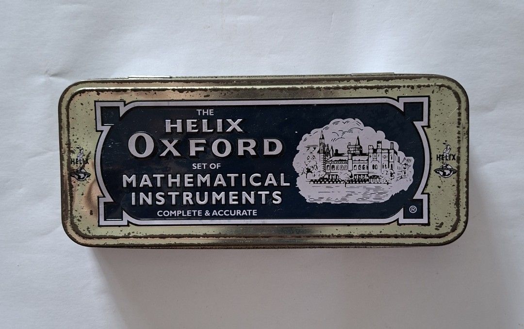 $3, Math Instruments Set (Category: Stationery & School Supplies) located in Singapore. Submitted by moogiku (Listing ID 1431391920, Image 2). Description: $3 Helix Oxford mathematical set, no ruler. cash upon collection @ AMK mrt, Serangoon MRT postage add $2.