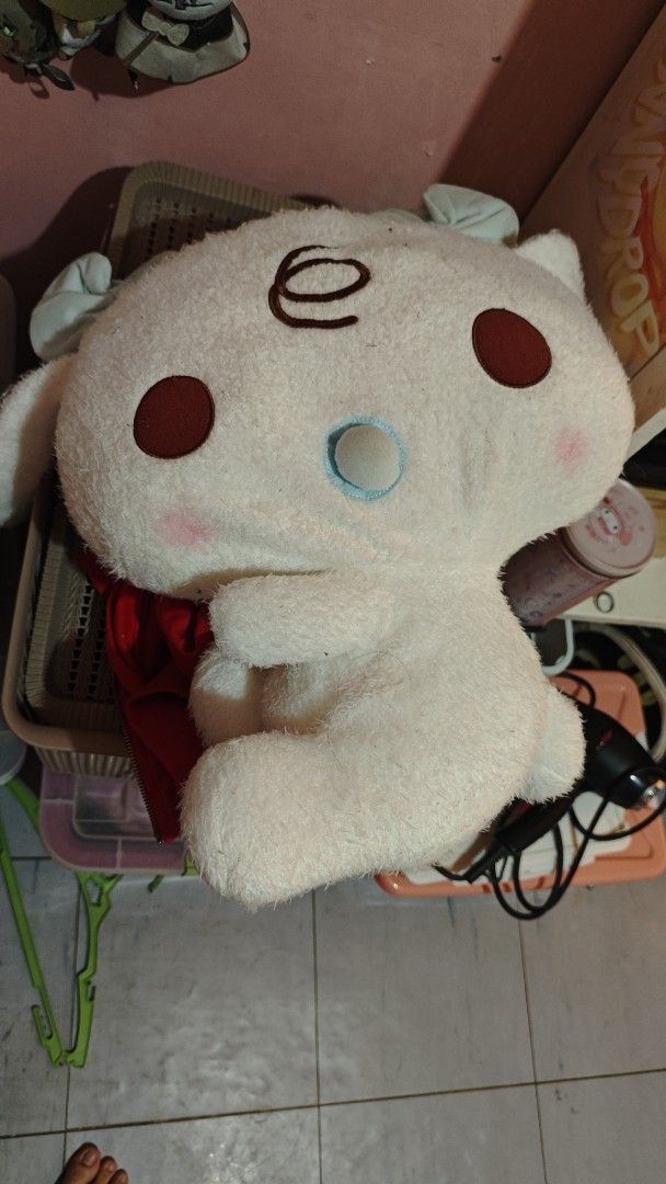 Milk Cinnamoroll Sanrio Plushie (Category: Plushies & Soft Toys) located in Bacoor. Submitted by monocoward (Listing ID 1431488855, Image 1). Description: Milk plushie, will wash before delivery mop: Gcash mod: any as long as you book it.