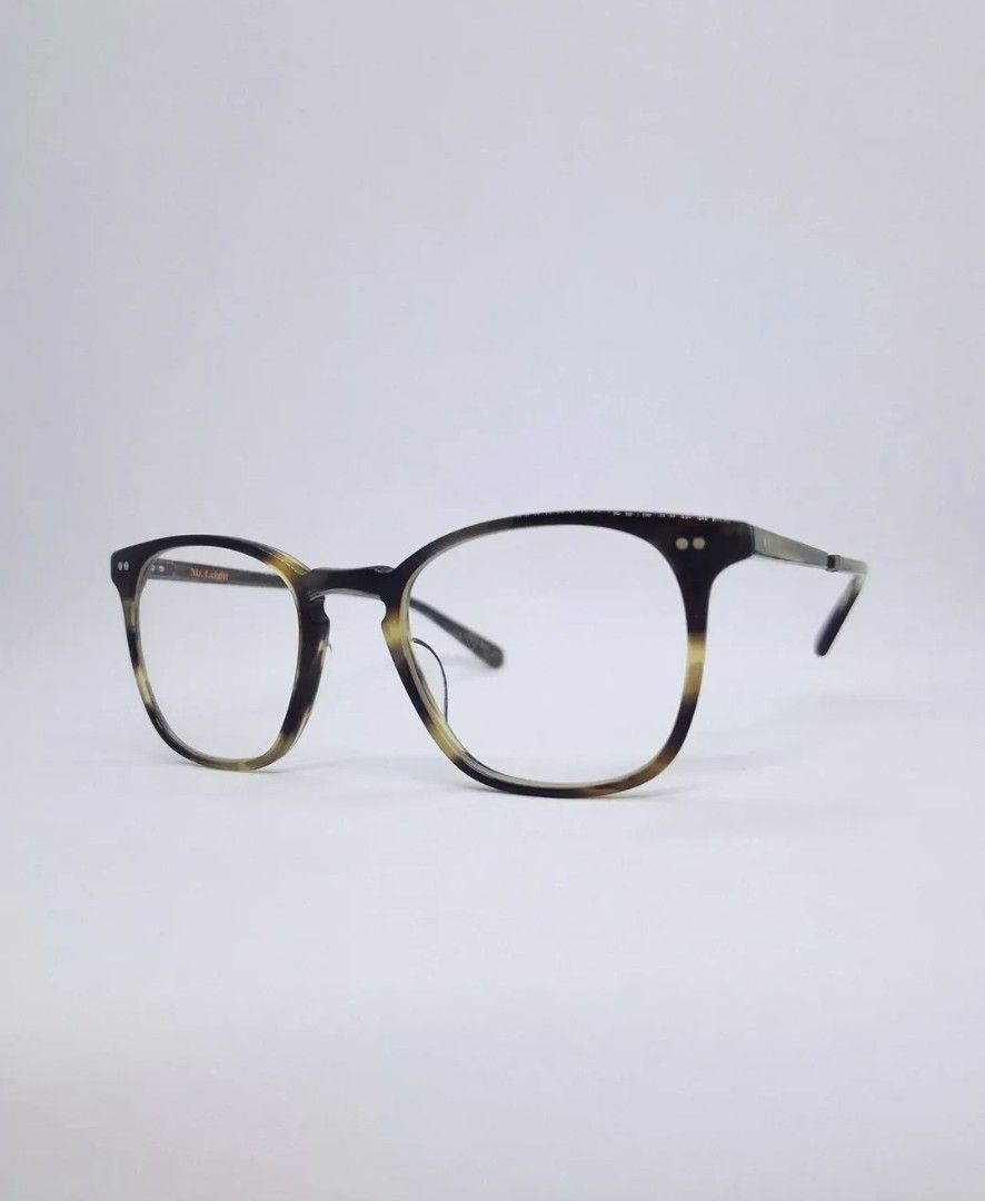 Mr. Leight U.S.A. Getty C JAPAN TITANIUM eyeglasses (Category: Sunglasses & Eyewear) located in Quezon City. Submitted by spezzatomnl (Listing ID 1431554658, Image 2). Description: Mr. Leight U.S.A. Getty C ●Blackfin Tortoise Acetate & Antique Pewter Titanium ●48mm lenses [] 21mm nose bridge / 135mm face width x 45mm face height ●Made in Japan ○Pre-Owned but in barely used condition. Virtually mint. ○Rare, discontinued color. From the Mr. Leight 