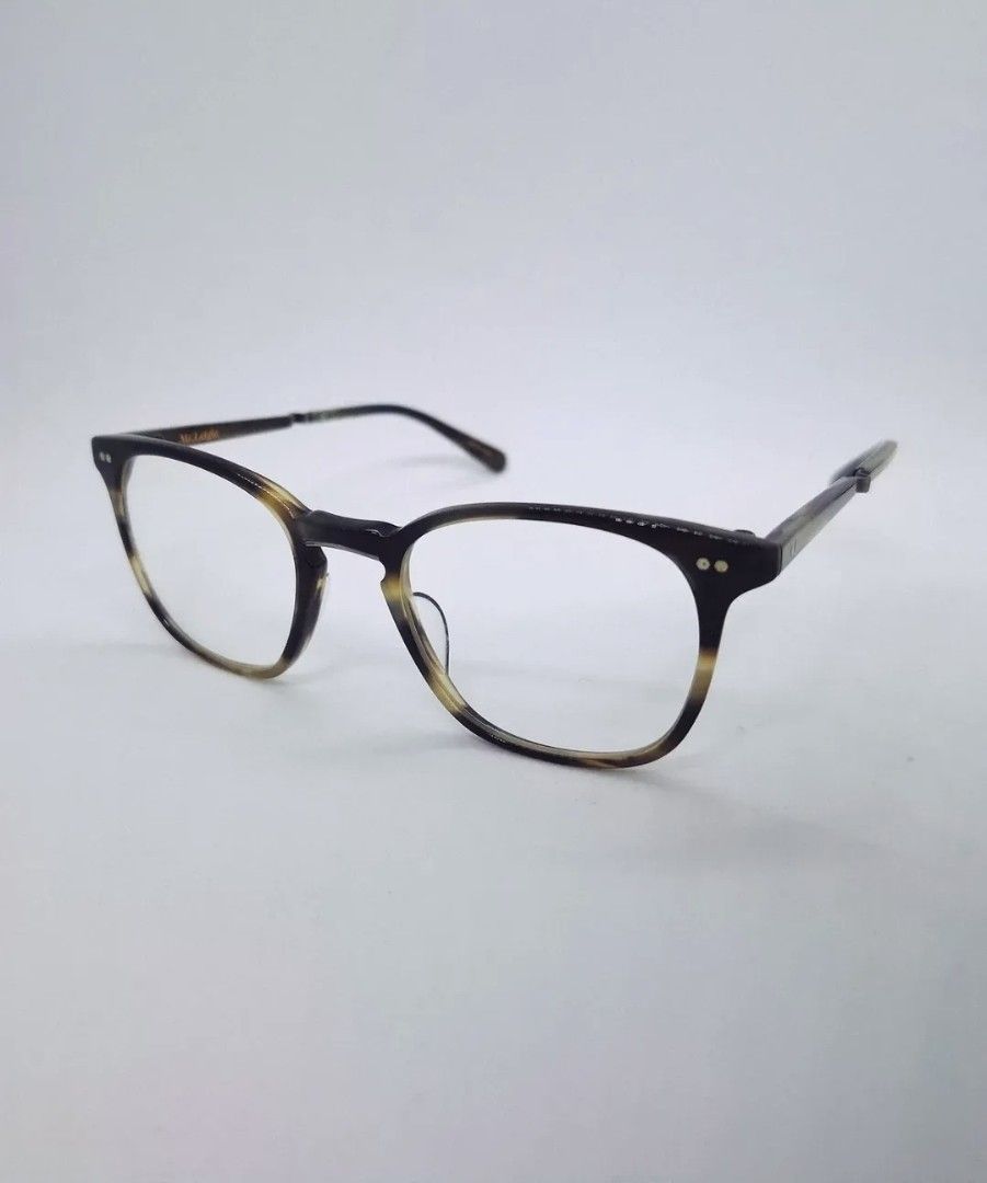 Mr. Leight U.S.A. Getty C JAPAN TITANIUM eyeglasses (Category: Sunglasses & Eyewear) located in Quezon City. Submitted by spezzatomnl (Listing ID 1431554658, Image 1). Description: Mr. Leight U.S.A. Getty C ●Blackfin Tortoise Acetate & Antique Pewter Titanium ●48mm lenses [] 21mm nose bridge / 135mm face width x 45mm face height ●Made in Japan ○Pre-Owned but in barely used condition. Virtually mint. ○Rare, discontinued color. From the Mr. Leight 
