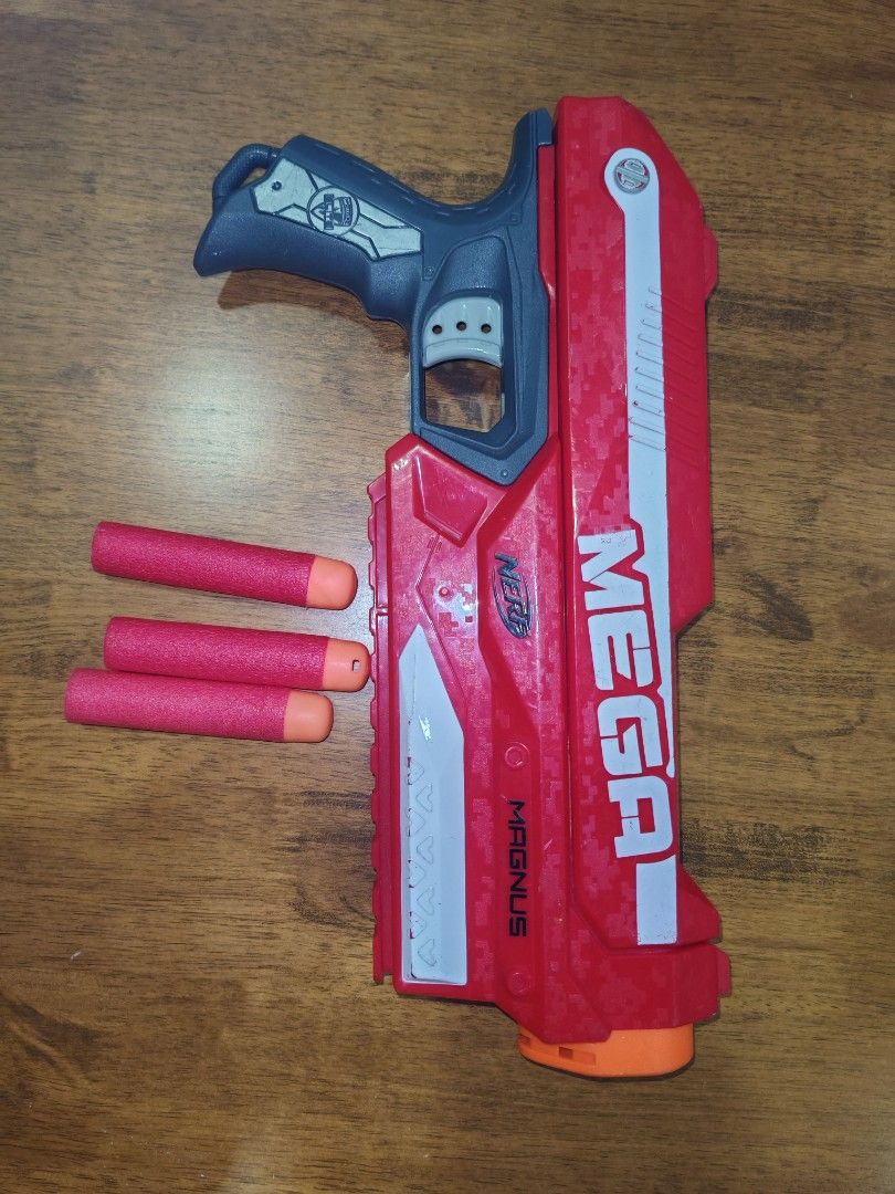 Nerf Mega (Category: Action & Battle Toys) located in Kuala Terengganu. Submitted by okdfiguarts (Listing ID 1431517469, Image 2). Description: Post & handling fee RM10/S&S dfod COD: Terengganu ( area Tepoh & Gong Badak only ) We accept Payment thru Bank Transfer & TnGo only.