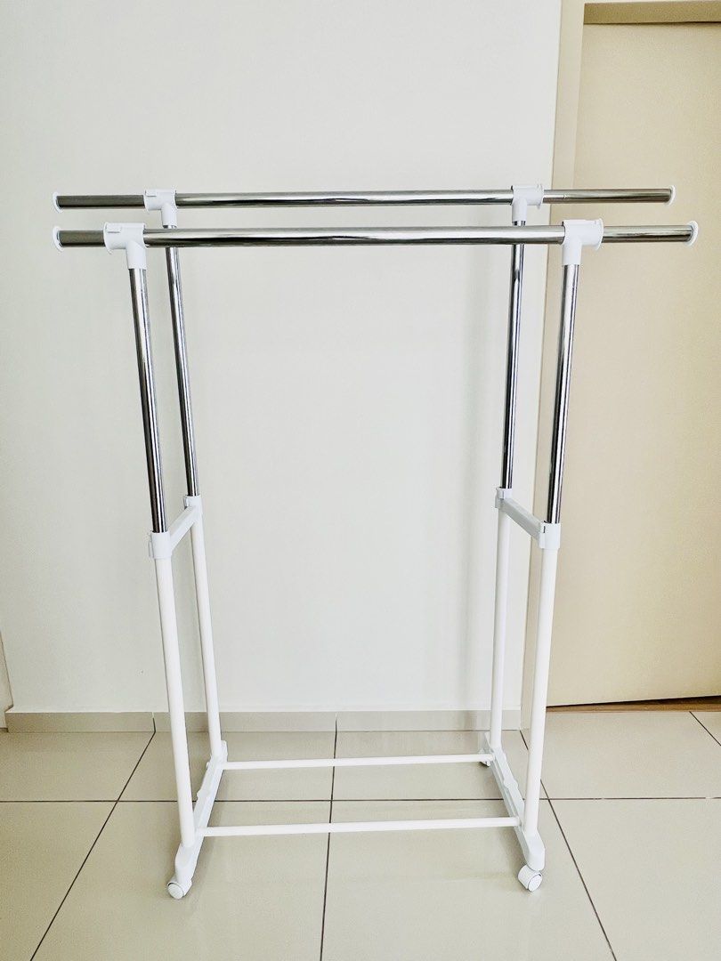 [Nitori] - Hanger Rack (White), Furniture & Home Living, Furniture ...