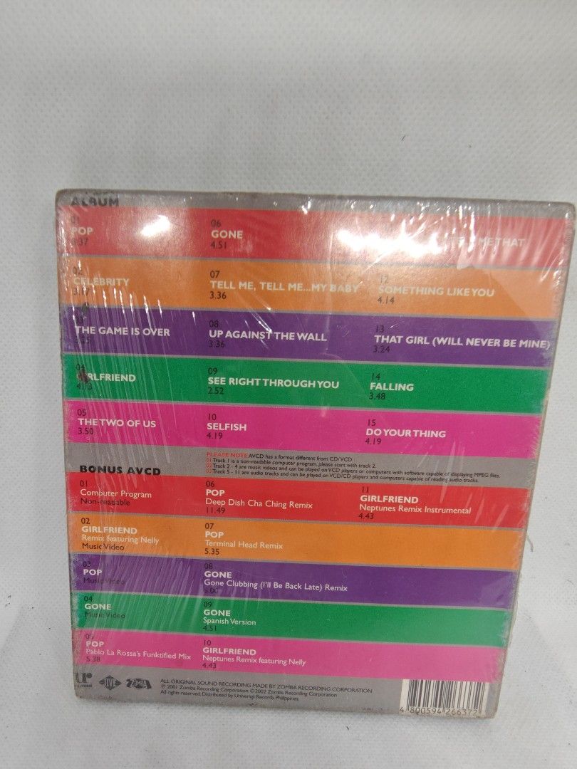 NSYNC- CELEBRITY (DOUBLE CD VERSION) (Category: CDs & DVDs) located in Manila. Submitted by musiccdshopnew (Listing ID 1431418552, Image 2). Description: .