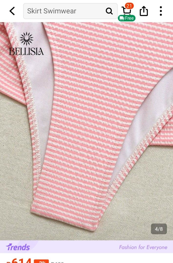Pink Halter Swimsuit (Category: Bikinis & Swimsuits) located in Paranaque City. Submitted by icabelulia (Listing ID 1431447388, Image 3). Description: never used. brand new. rfs - i need medium Bust: 35.4 in, Underbust: 25.2-38.6 in, Waist Size: 25.2-38.6 in, Hip Size: 31.5 in, Length: 27.6 in.