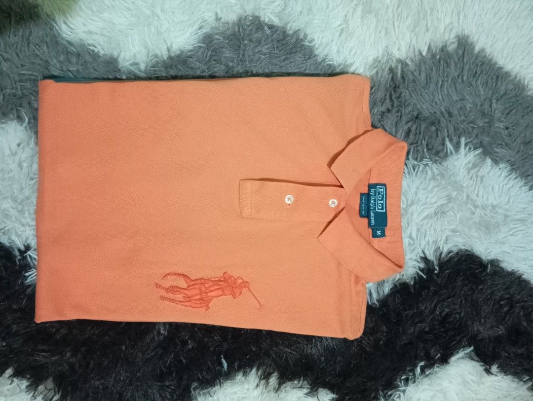 Polo Ralph Lauren Orange Shirt Medium (Category: Tshirts & Polo Shirts ) located in Quezon City. Submitted by deexsorianino.09 (Listing ID 1431426812, Image 3). Description: 1800 aspack both money dimes 2 polo shirt 2 pants 1800 or 1.8.
