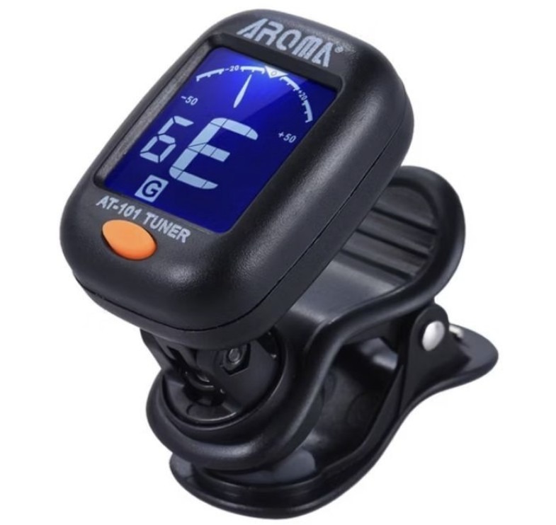 Portable Mini Clip-on High Sensitivity Digital Tuner with Rotating Clip ...