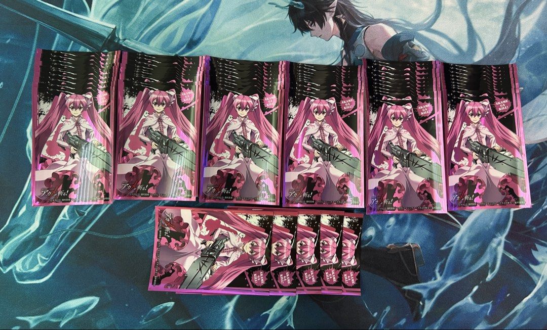 WTS USED Anime Akame Ga Kill Card Sleeves, Hobbies & Toys, Toys & Games on Carousell WTS USED Anime Akame Ga Kill Card Sleeves, Hobbies & Toys, Toys & Games on Carousell