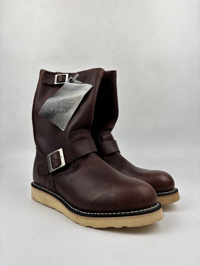 Red Wing Engineer Boots (Category: Boots) located in Makati City. Submitted by ragrepository (Listing ID 1431542626, Image 1). Description: Redwing Engineer boots Tagged as 7D New with tags Few leather patina due to storage and leather aging .