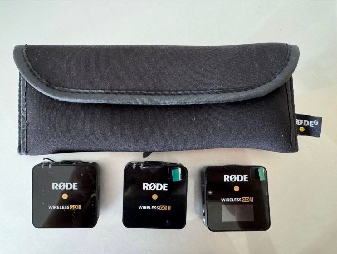 Rode Wireless GO II Microphone System426014895674511360